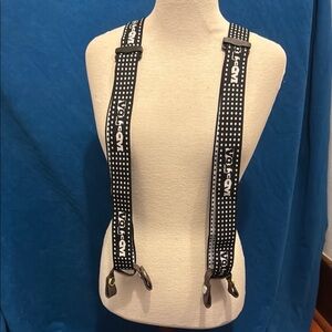 Volcom Black and White Suspenders